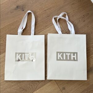 Set of 2 KITH shopping bags